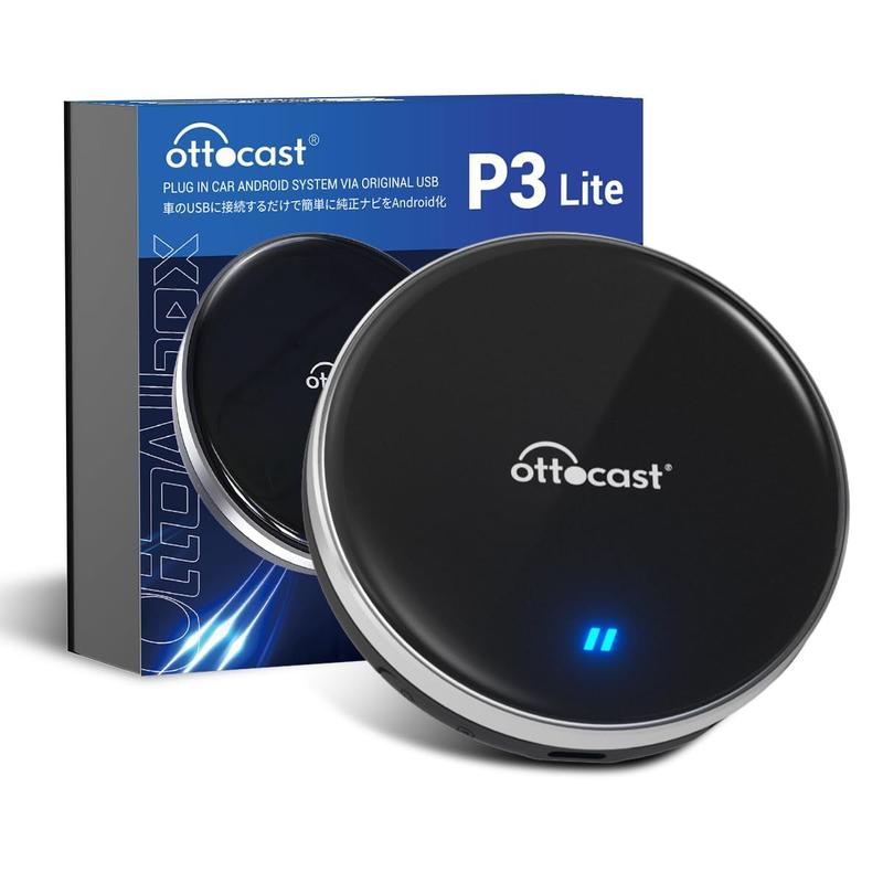 カーナビ ottocast P3 Lite Android Car Adapter Adaptador Automático CarPlay e Android OTTOCAST P3 Lite 2025